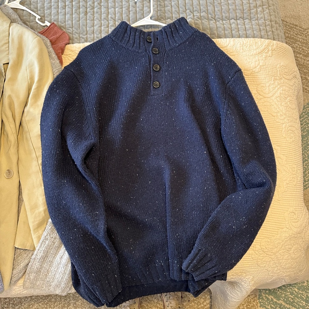 Nautical Heavy Knit Sweater